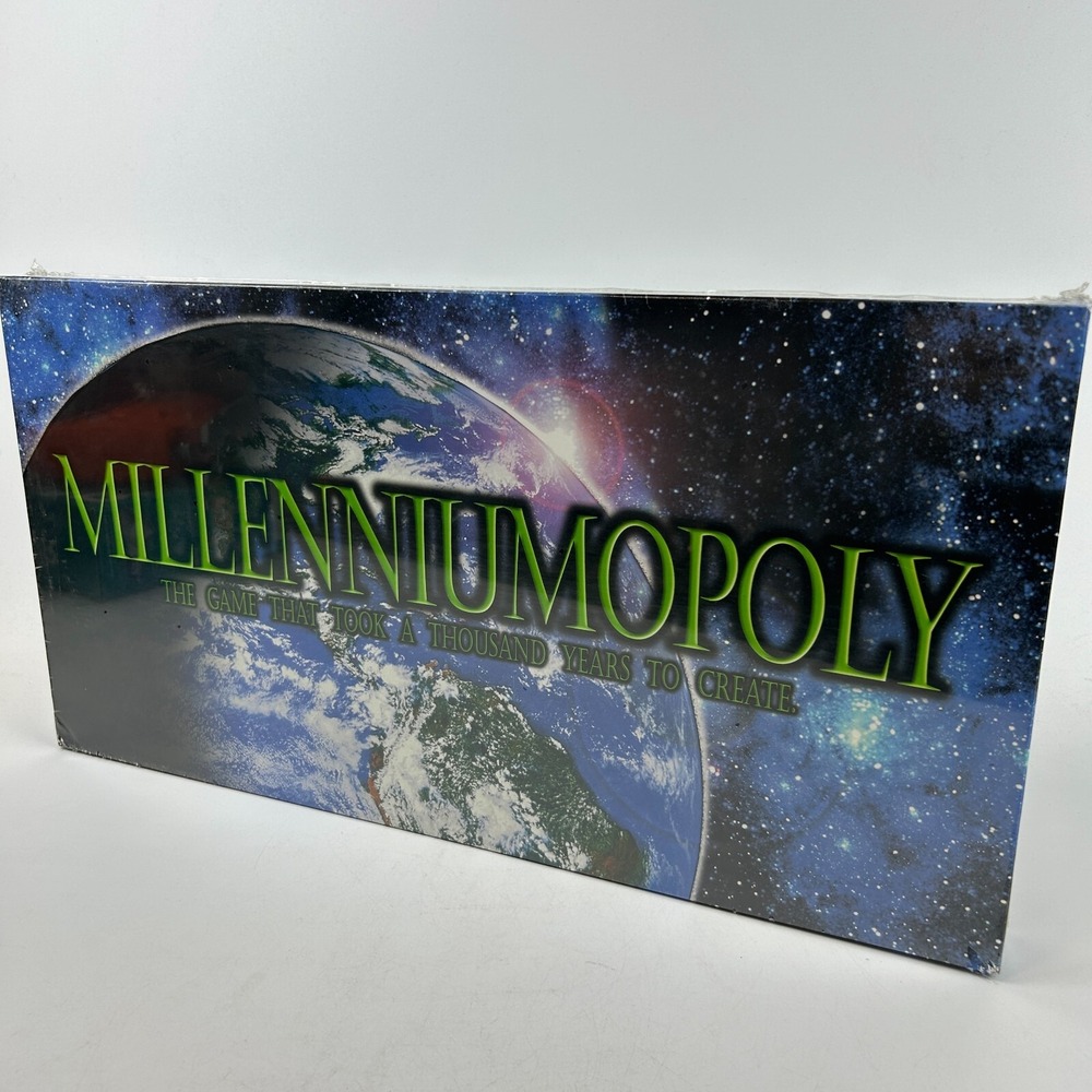 Millenniumopoly Monopoly‎ Boardgame Retired by Late for the Sky New Sealed